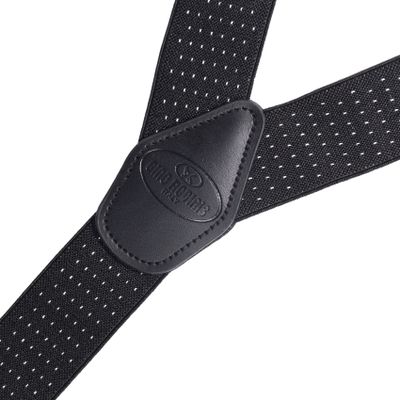 Imagen 2 del producto Suspensor para Hombre SP017 | Negro con Puntos Blancos 