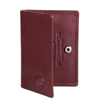 Imagen 2 del producto Tarjetero de cuero Hombre Bolonia 1172 | Rojo