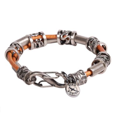 Imagen 2 del producto BRAZALETE HOMBRE GINO RODINIS B527 | Camel