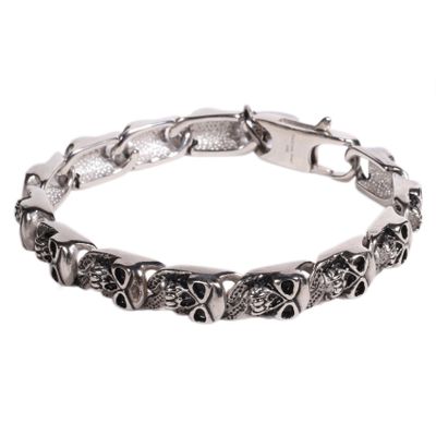 BRAZALETE HOMBRE GINO RODINIS B525 | Plateado