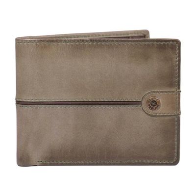 Billetera Gino Rodinis Texas 161 Verde/Marrón