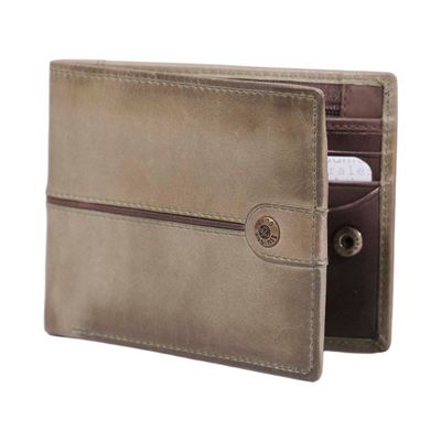 Imagen 2 del producto Billetera Gino Rodinis Texas 161 Verde/Marrón