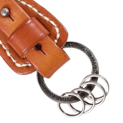 Imagen 2 del producto LLAVERO CUERO HOMBRE GINO RODINIS LL119 CAMEL