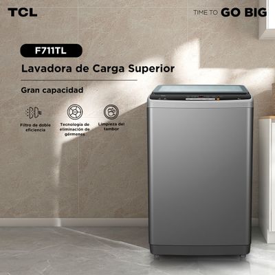 Imagen 2 del producto Lavadora Carga Superior TCL 11KG F711TL