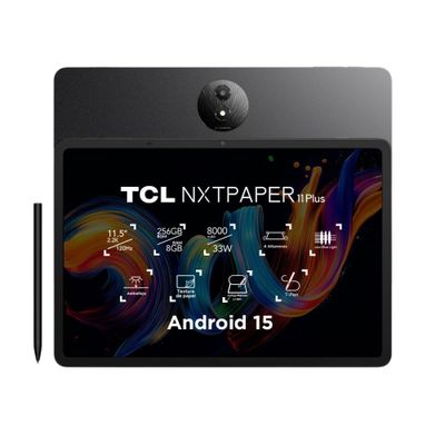 Imagen 2 del producto Tablet TCL NXTPAPER 11 Plus 256GB + 8GB Lápiz + Flip Case