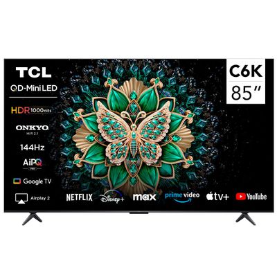 Smart Tv 85"" Tcl 4K Mini Led 85C6K