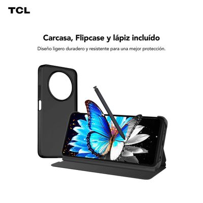 Imagen 2 del producto Smartphone TCL 60 NXTPAPER 512GB + Lápiz + Flip Case Negro