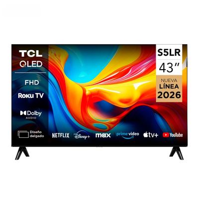 Smart Tv Tcl Roku Tv 43"" Qled Fhd S5Lr 43S5Lr