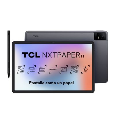 Imagen 2 del producto Tablet TCL NXTPAPER 11 128GB + 4GB Lápiz + Flip Case