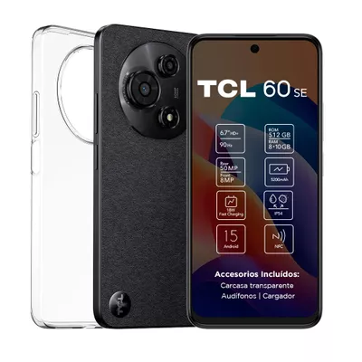 Smartphone 60SE 512+8GB Negro