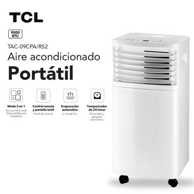 Imagen 2 del producto Aire Acondicionado Portátil Frío 9000 BTU