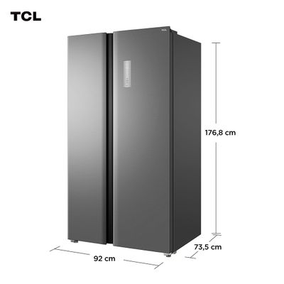 Imagen 2 del producto Refrigerador Side by Side TCL 631L P650SB