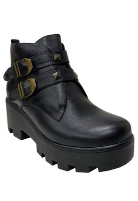 Imagen 2 del producto Botín Cuero ZAP88 Negro