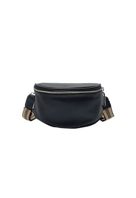 Bandolera Ecocuero Negro CRU87