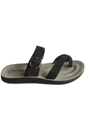 Imagen 1 del producto Sandalia Ecocuero ZAY54 Negro Gris