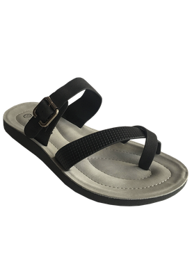 Imagen 2 del producto Sandalia Ecocuero ZAY54 Negro Gris