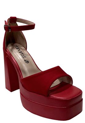 Imagen 2 del producto Sandalia Ecocuero ZAZ64 Rojo