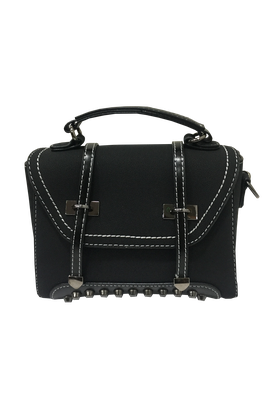 Cartera Cuero Ecológico CRP45 Negro