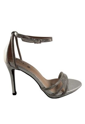 Sandalia Ecocuero ZAZ15 Plata