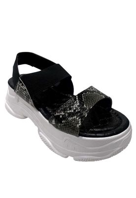 Imagen 2 del producto Sandalia Ecocuero ZAZ29 Negro