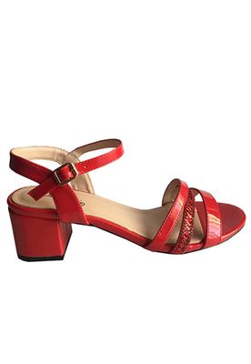 Sandalias Ecocuero ZAY48 Rojo