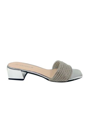 Sandalia Ecocuero ZB032 Plata