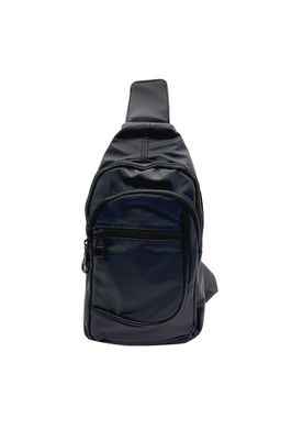 Bandolera Ecocuero Negro CRT98