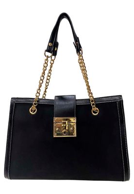 Imagen 1 del producto Cartera Cuero Ecológico CRO58 Negro