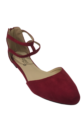 Imagen 2 del producto Ballerina Gamuza Ecológica ZAS90 Rojo