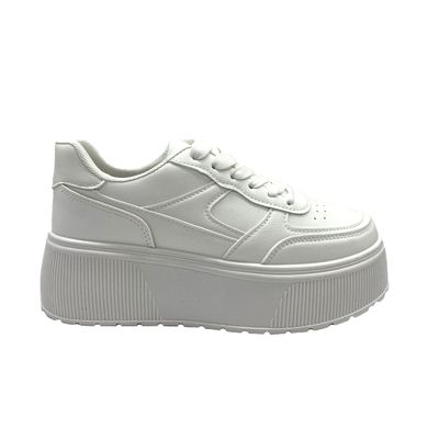 Zapatilla plataforma Mujer Blanco ZB062