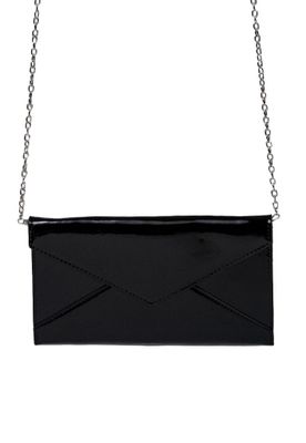 Cartera de fiesta CRX37 Negro Ecocuero
