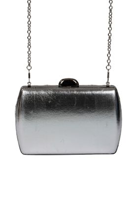 Imagen 2 del producto Cartera de fiesta CRX36 Plata Ecocuero