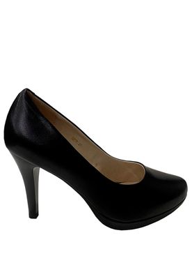 Zapato Reina Cuero ZAP77 Negro