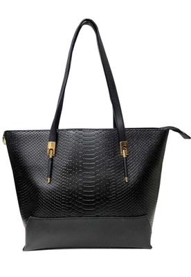 Cartera Cuero Ecológico CRT46 Negro