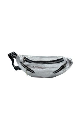 Imagen 1 del producto Bandolera Ecocuero Plata CRU11