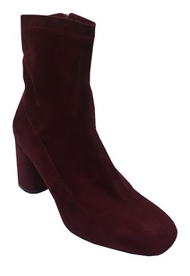 Imagen 2 del producto Botín Gamuza Ecológica ZAV61 Burdeo