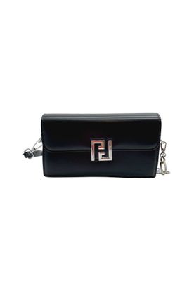 Cartera Ecocuero Negro CRU72