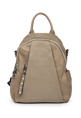 Imagen 1 del producto Mochila ecocuero CRX24 Beige