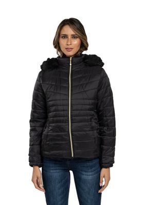 Parka CHG71 Poliéster Negro