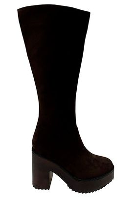 Bota Gamuza Ecológica ZAX86 Chocolate