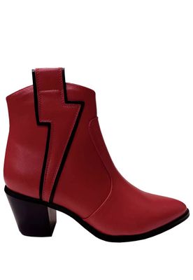 Imagen 1 del producto Botin Ecocuero ZAZ58 Rojo
