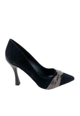 Zapato de taco Ecocuero ZB013 Negro