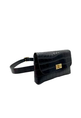 Imagen 2 del producto Riñonera Ecocuero Negro CRX13