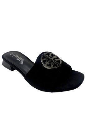 Imagen 2 del producto Sandalia Gamuza Ecológica ZAZ36 Negro