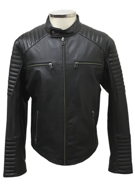Chaqueta Cuero CHG18 Negro