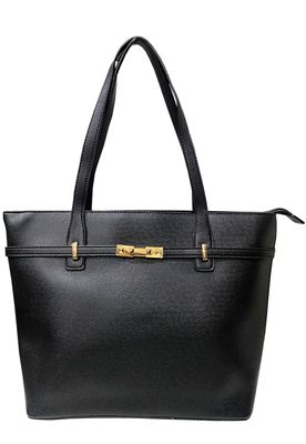 Cartera Cuero Ecológico CRT52 Negro