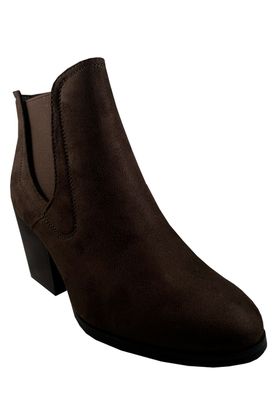 Imagen 2 del producto Botín Gamuza Ecológica ZAZ08 Café