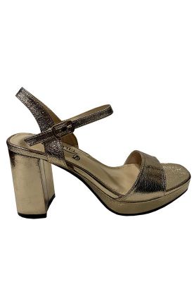 Sandalia Ecocuero ZAZ30 Dorado