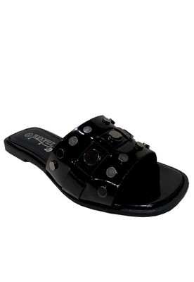 Imagen 2 del producto Sandalia Ecocuero ZAY58 Negro