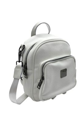 Imagen 2 del producto Mochila Cuero Blanco CRU75